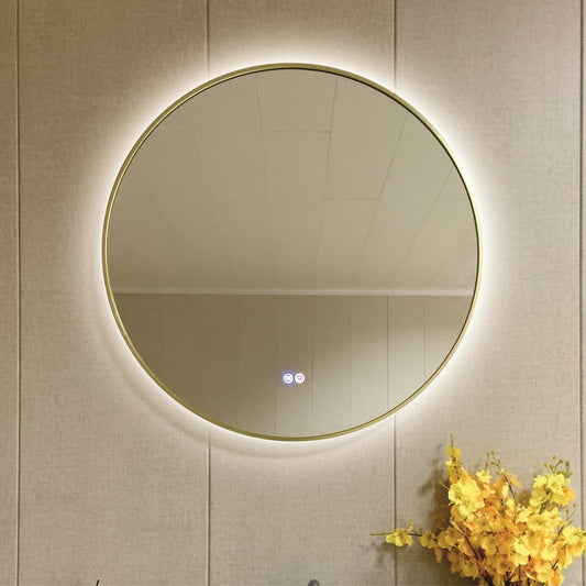 LED ОГЛЕДАЛО 1855/80 BRUSH LIGHT GOLD