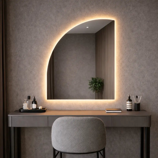 Огледало Полукръг Тоалетка